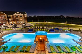 Resort style pool
